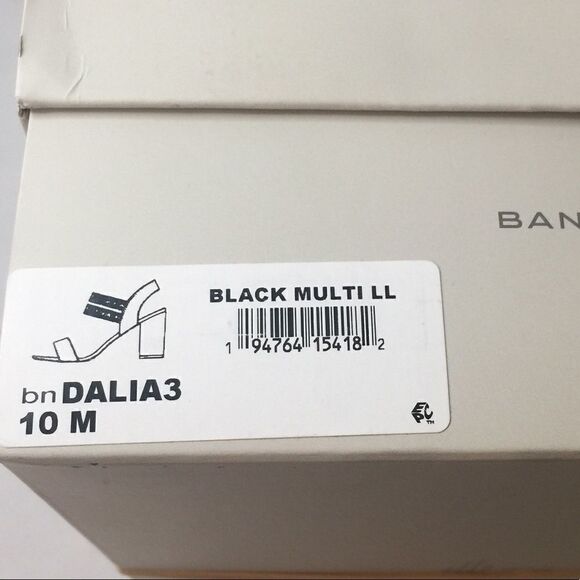 NWT Bandolino Dalia Block Heel Open Toe Sandals 10M - Picture 11 of 11